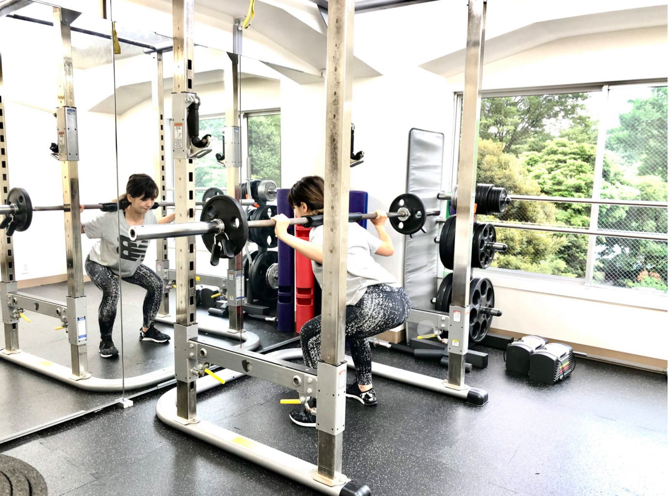 LEAPROCKfitnessの店内風景