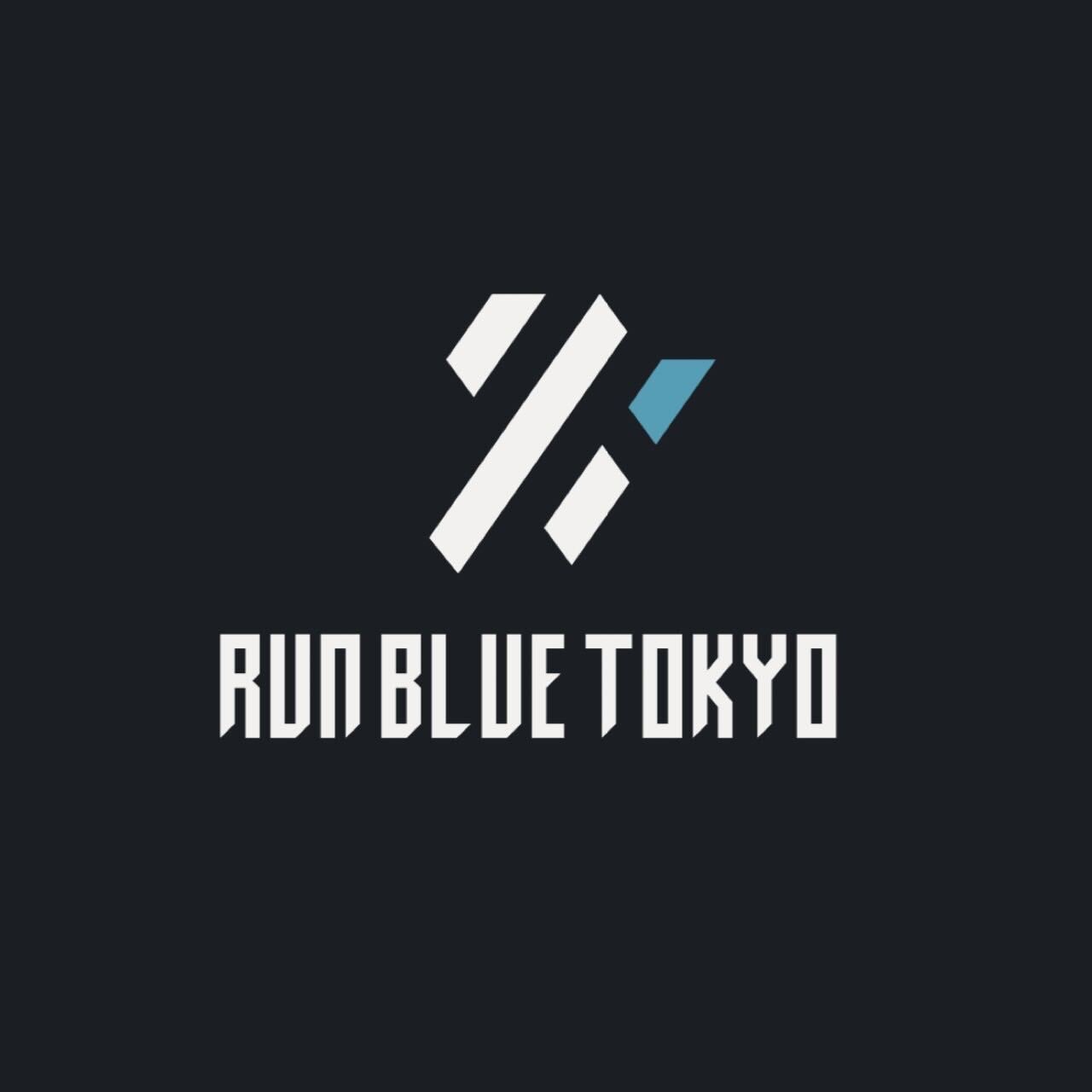 RUN BLUE TOKYOのロゴ